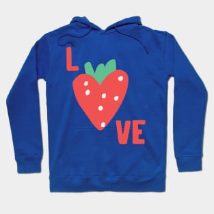 strawberry love 1 Hoodie